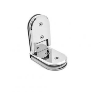 90° Arch Glass Hinge-Double